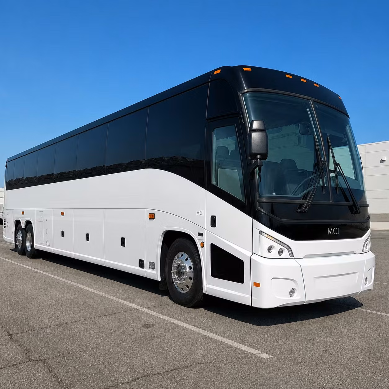 56 passenger charter bus