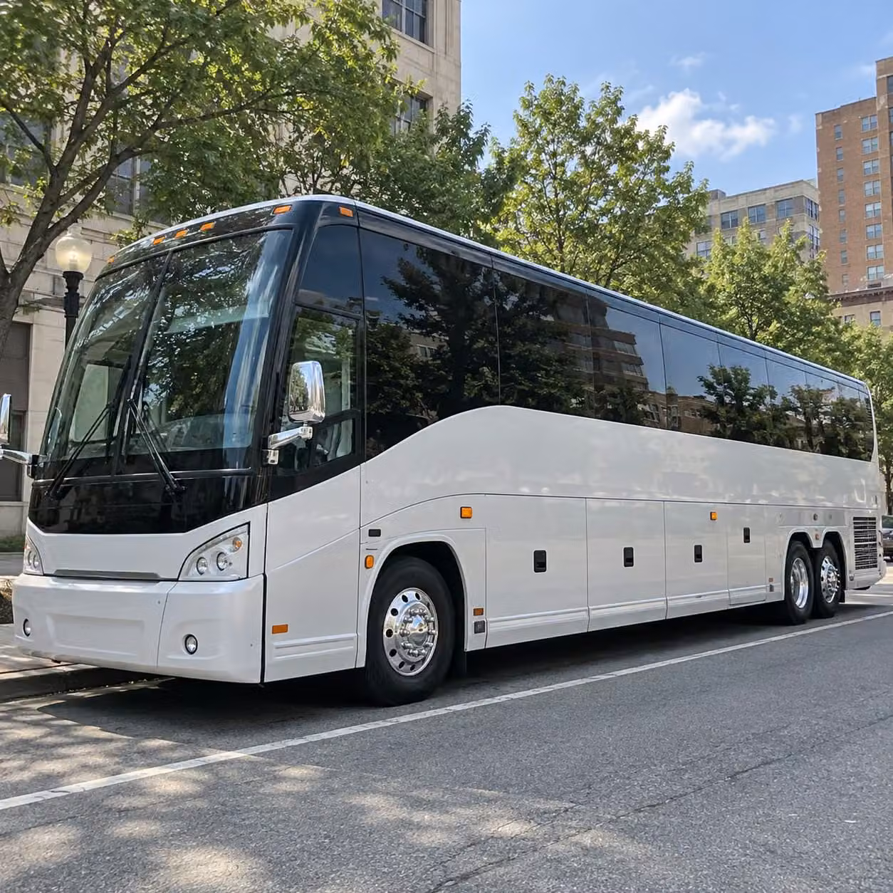 mesquite charter bus rental fleet