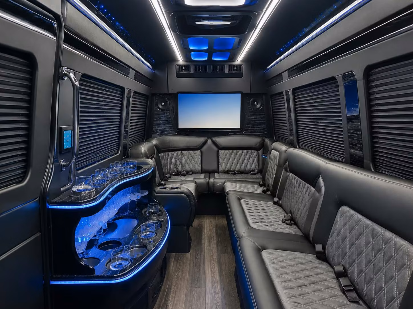 sprinter limousine inside
