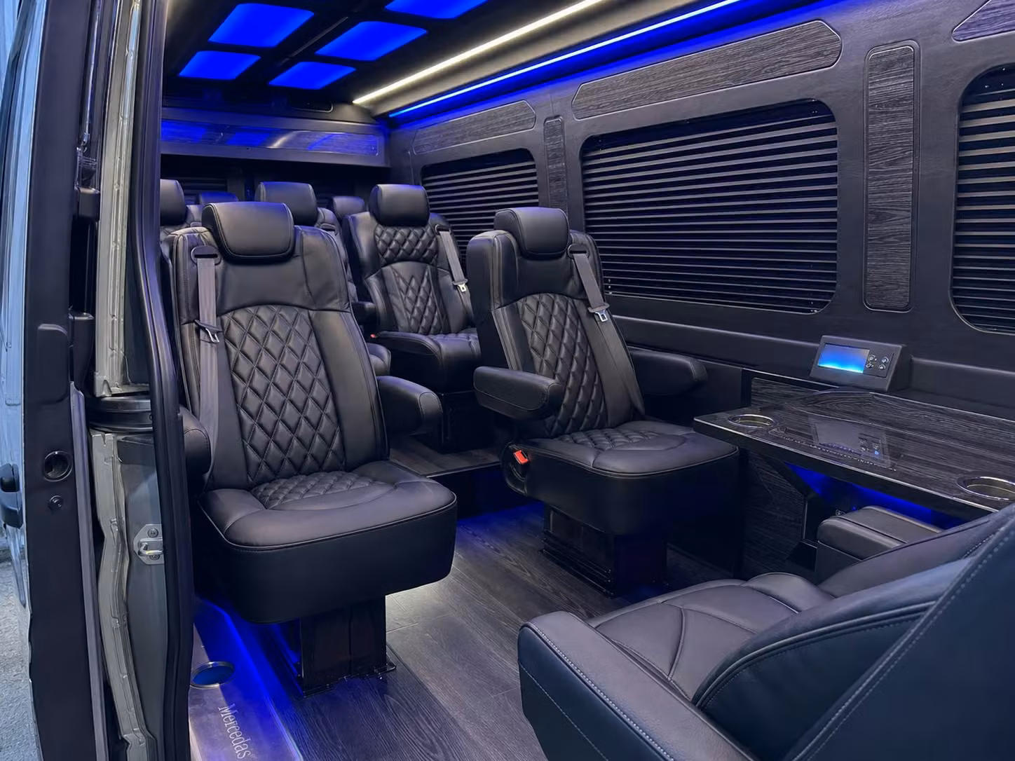 sprinter van transportation for groups and events across mesquite